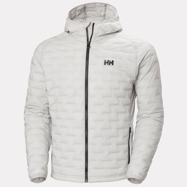 HP HYBRID STRETCH HOODED INS, GREY FOG, XXL