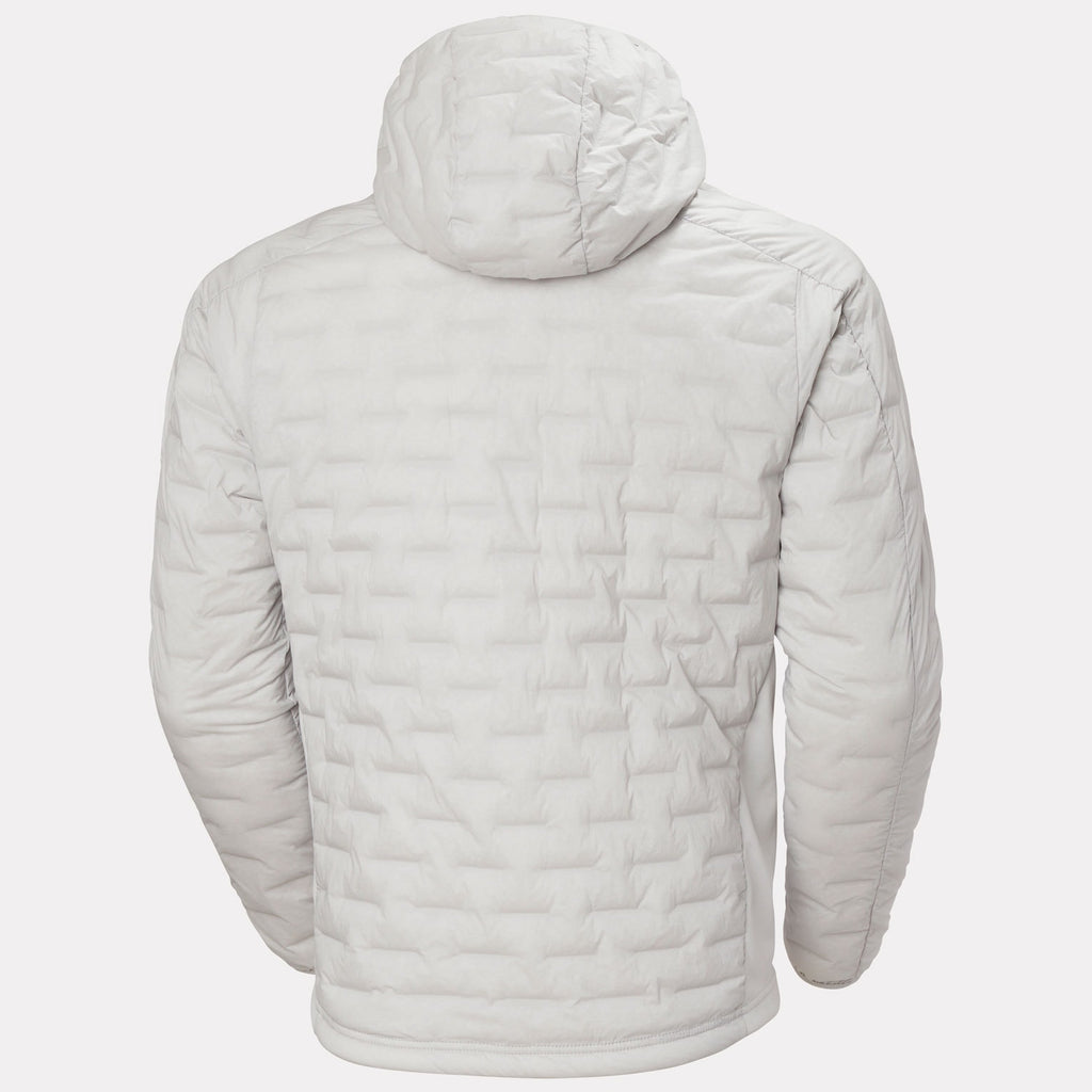 HP HYBRID STRETCH HOODED INS, GREY FOG, XXL