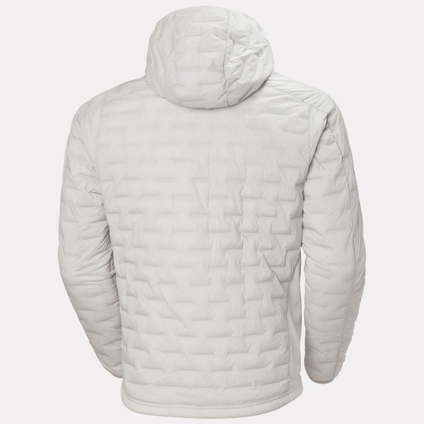 HP HYBRID STRETCH HOODED INS, GREY FOG, XXL