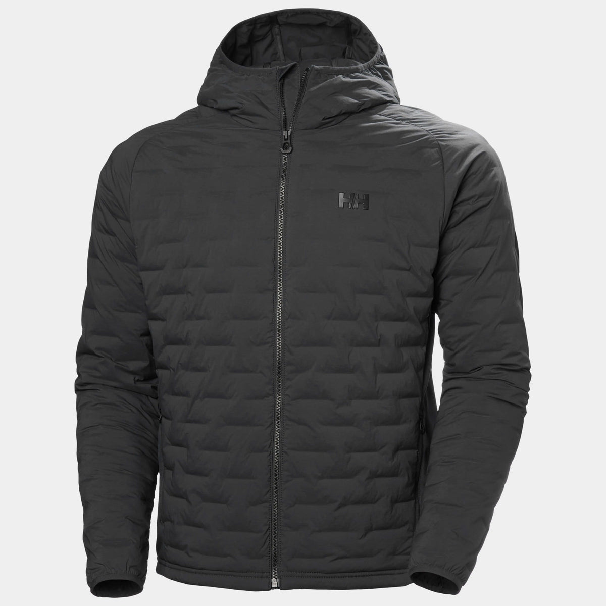 HP HYBRID STRETCH HOODED INS, EBONY, XXL