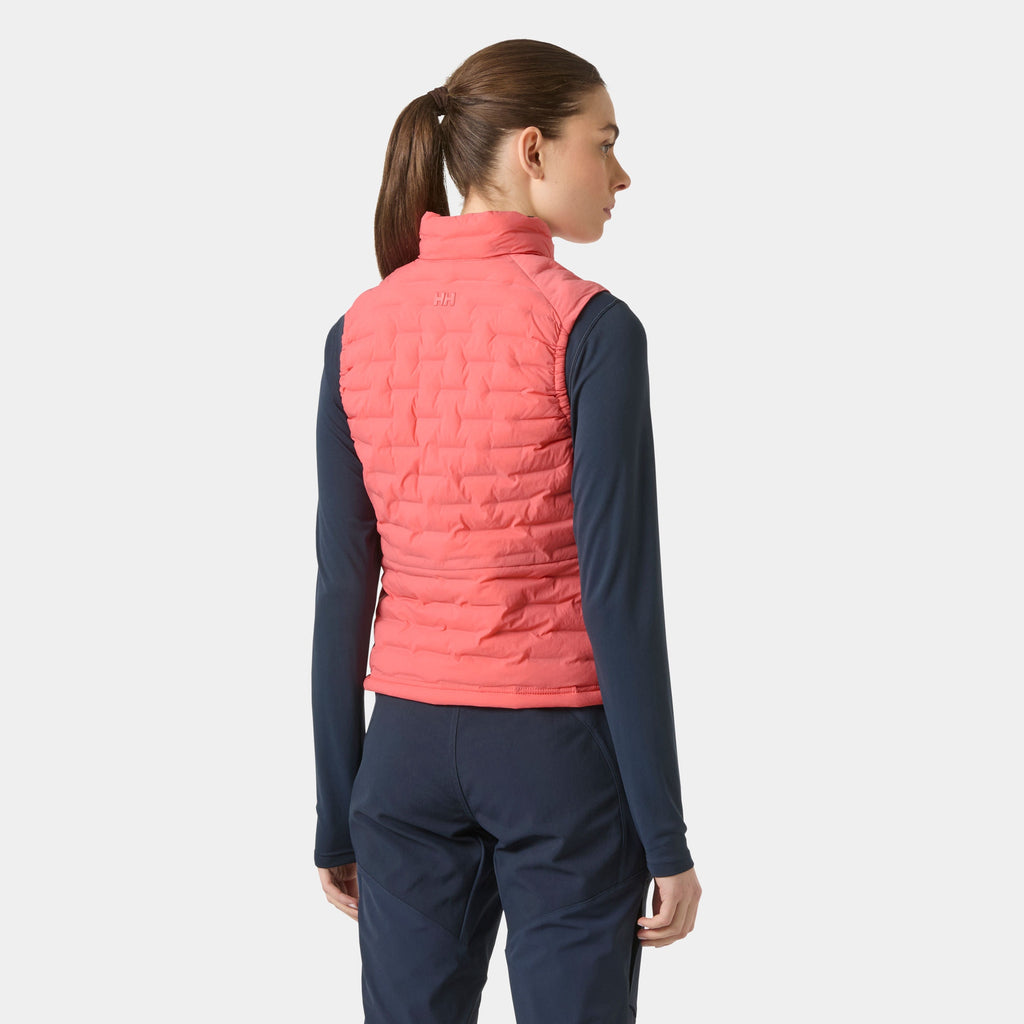 W HP STRETCH INSULATOR VEST, SUNSET PINK, L