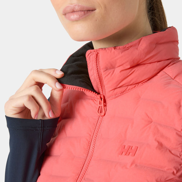 W HP STRETCH INSULATOR VEST, SUNSET PINK, L