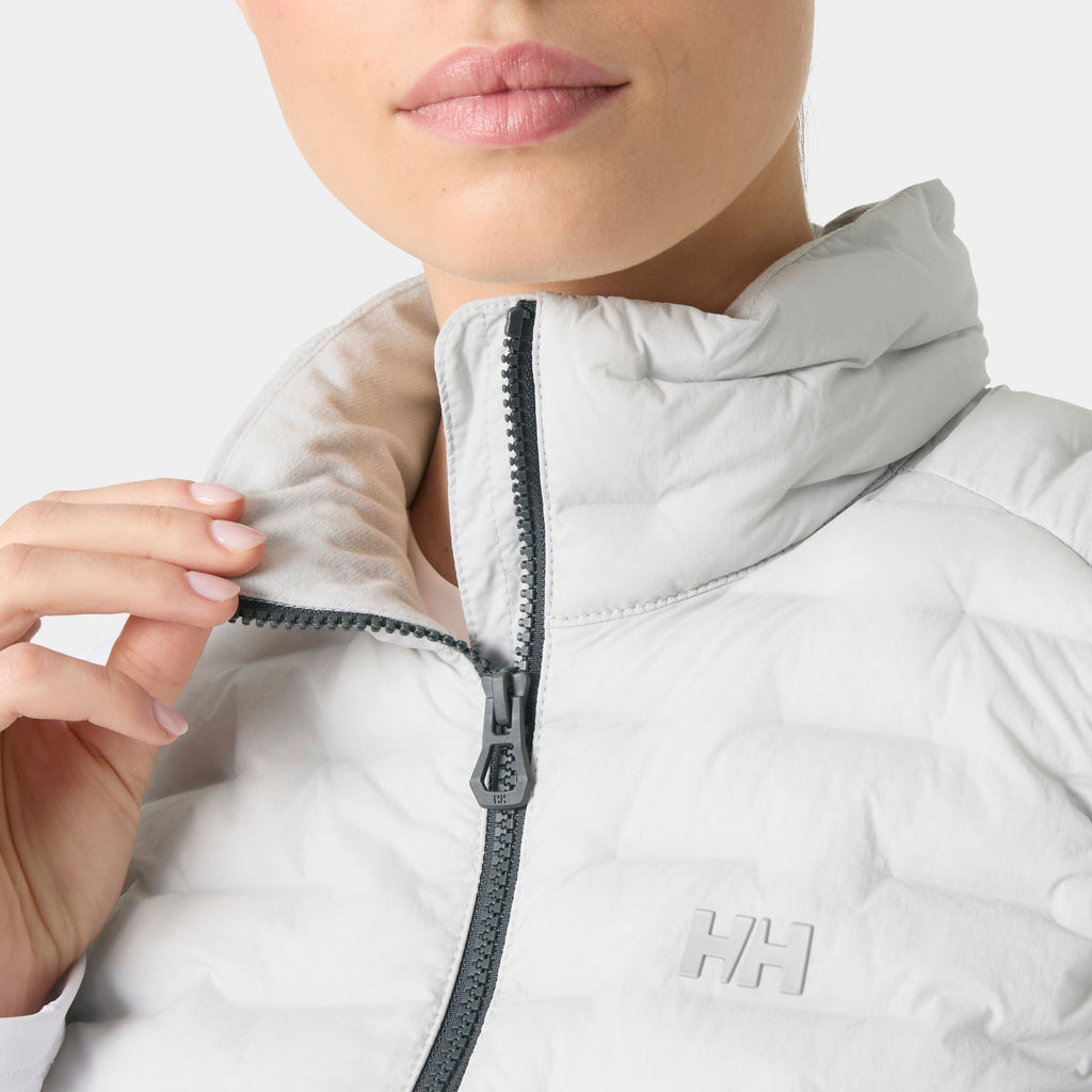 W HP STRETCH INSULATOR VEST, GREY FOG, L