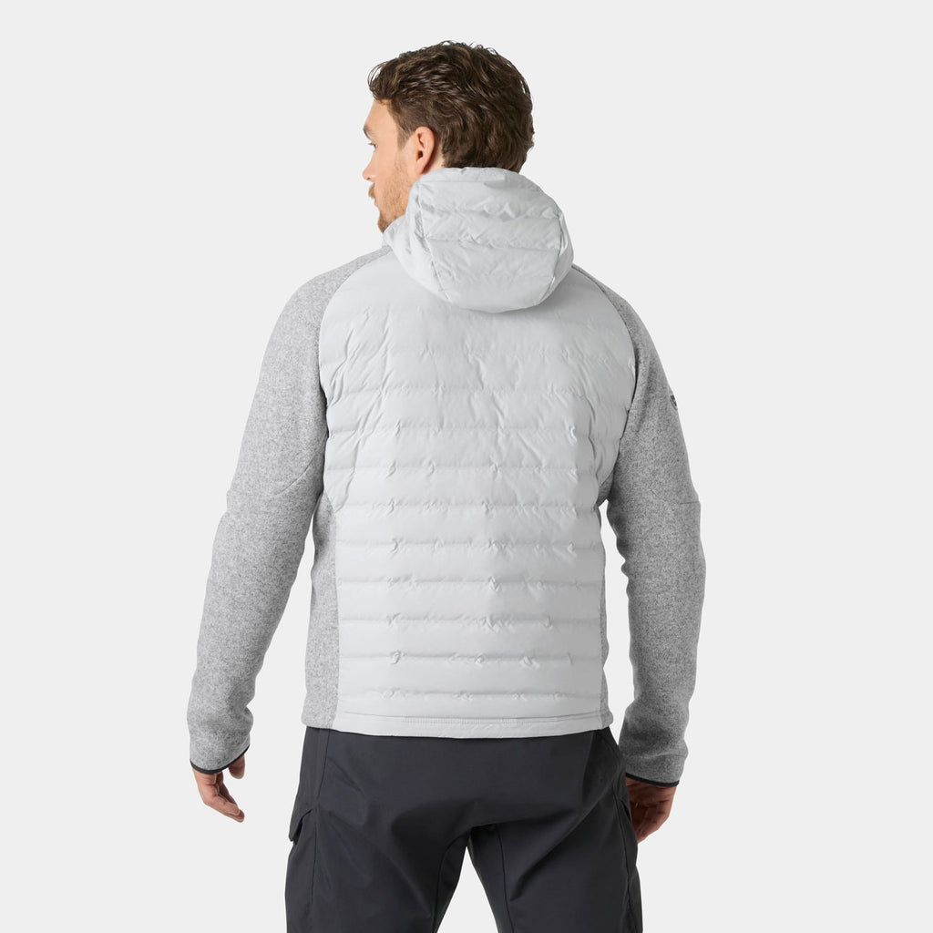SKAGEN HYBRID KNIT INSULATOR, GREY FOG, XXL