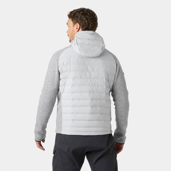 SKAGEN HYBRID KNIT INSULATOR, GREY FOG, XXL