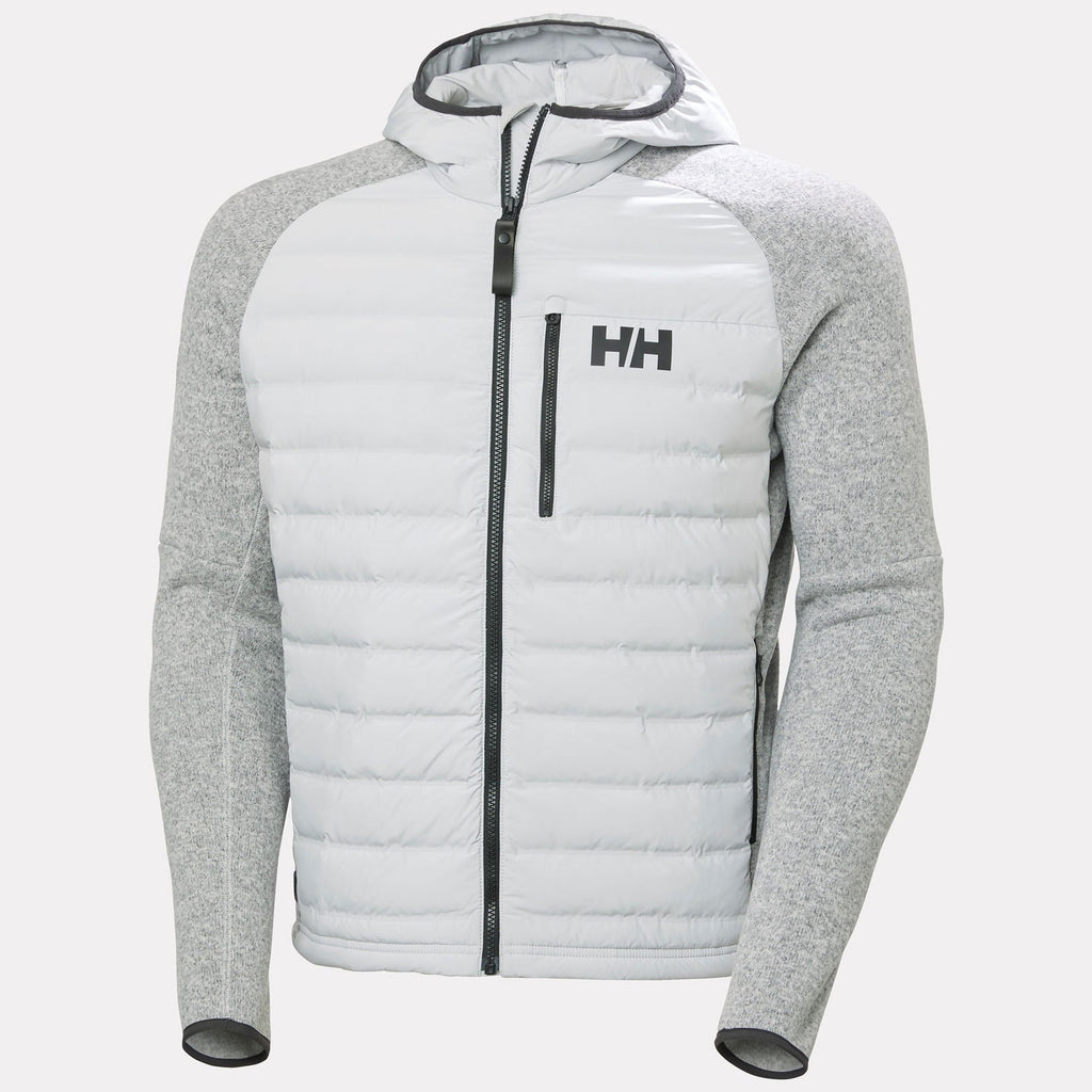 SKAGEN HYBRID KNIT INSULATOR, GREY FOG, XXL