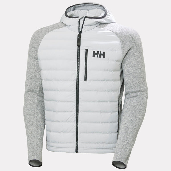 SKAGEN HYBRID KNIT INSULATOR, GREY FOG, XXL