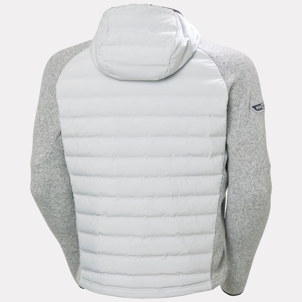 SKAGEN HYBRID KNIT INSULATOR, GREY FOG, XXL