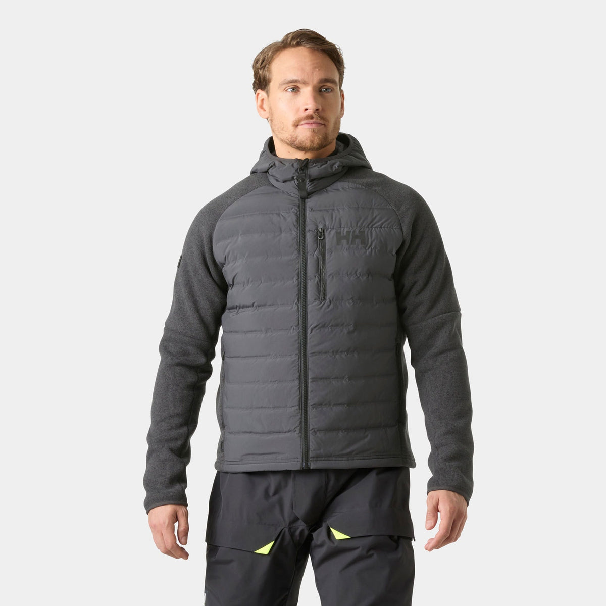 SKAGEN HYBRID KNIT INSULATOR, EBONY, XXL