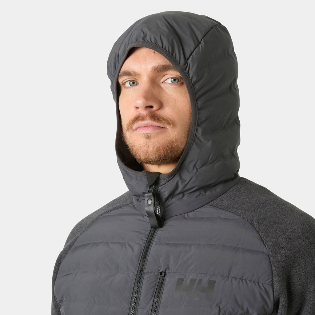 SKAGEN HYBRID KNIT INSULATOR, EBONY, XXL