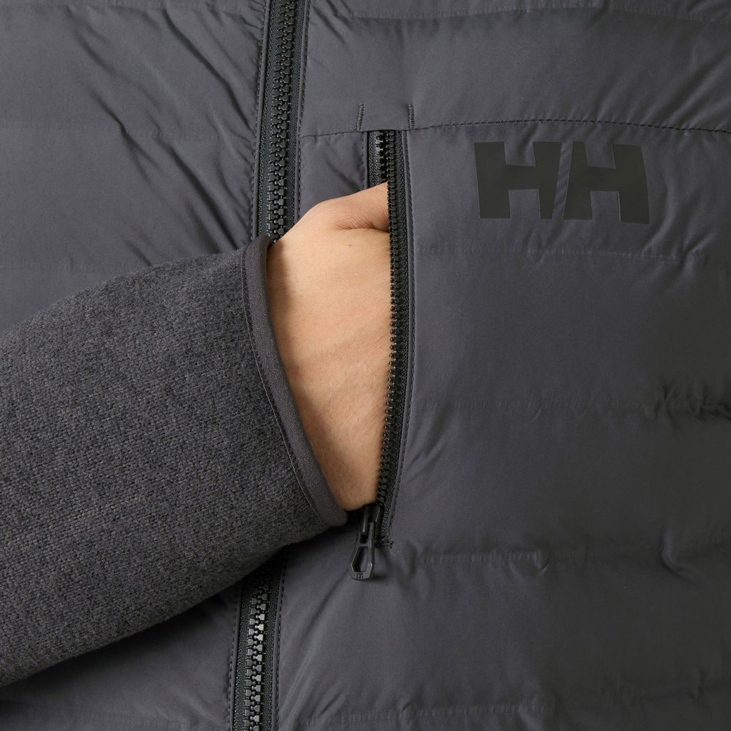 SKAGEN HYBRID KNIT INSULATOR, EBONY, XXL