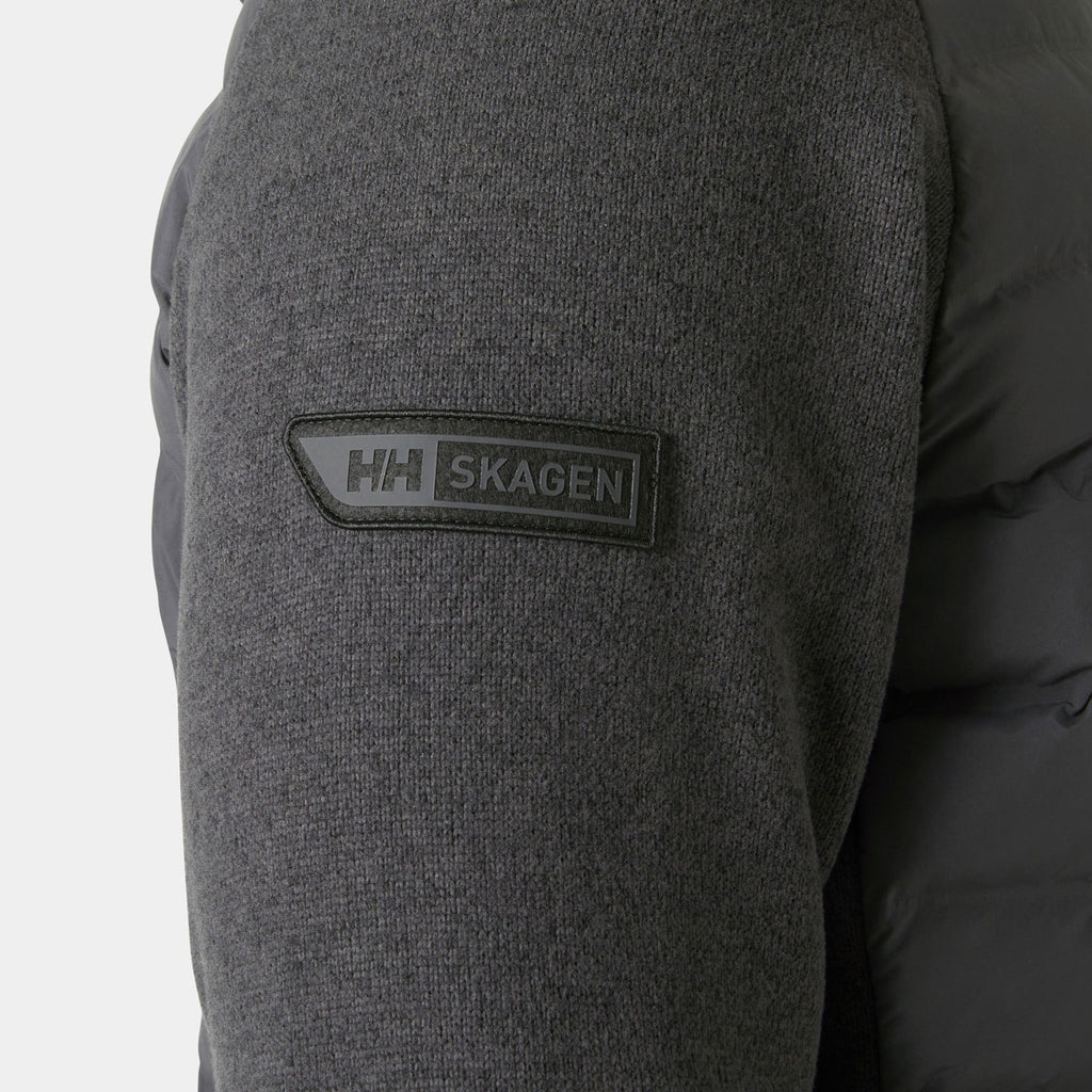SKAGEN HYBRID KNIT INSULATOR, EBONY, XXL