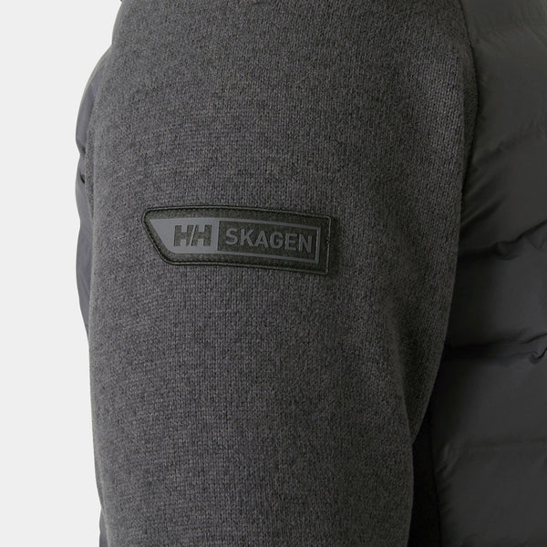 SKAGEN HYBRID KNIT INSULATOR, EBONY, XXL
