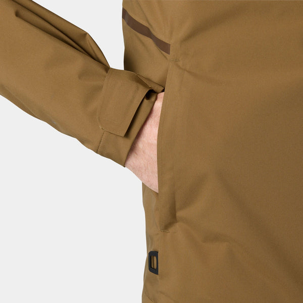 HP RACING LIFALOFT HOOD JACKET, SEPIA, XXL