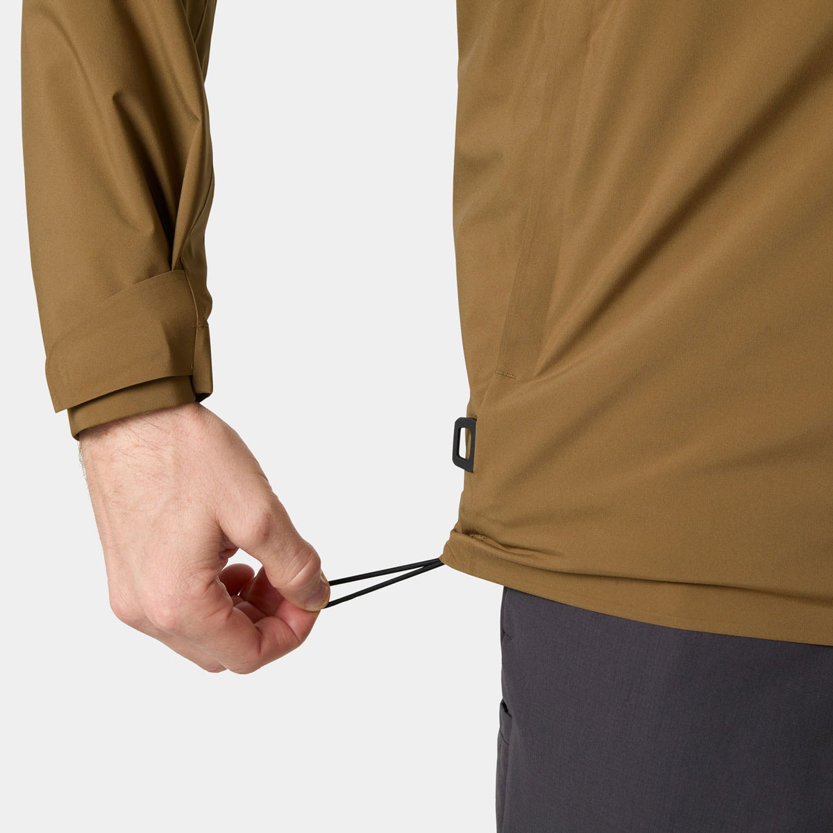 HP RACING LIFALOFT HOOD JACKET, SEPIA, XXL