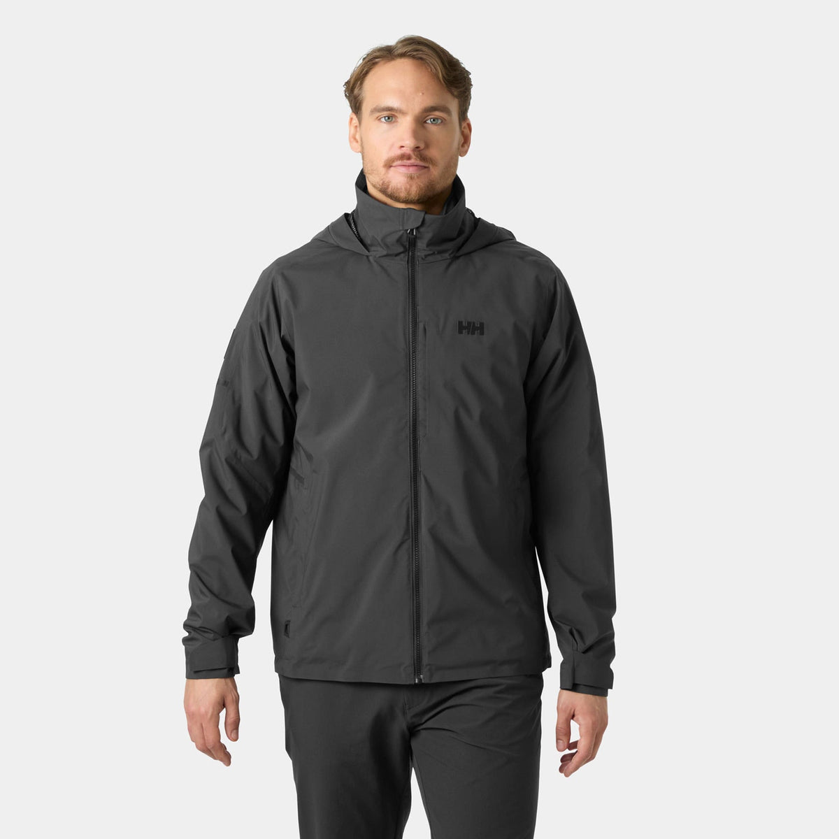 HP RACING LIFALOFT HOOD JACKET, EBONY, XXL