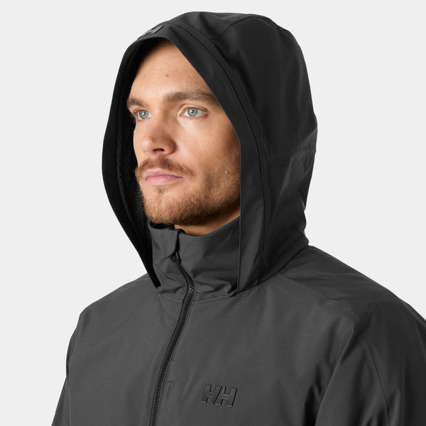 HP RACING LIFALOFT HOOD JACKET, EBONY, XXL