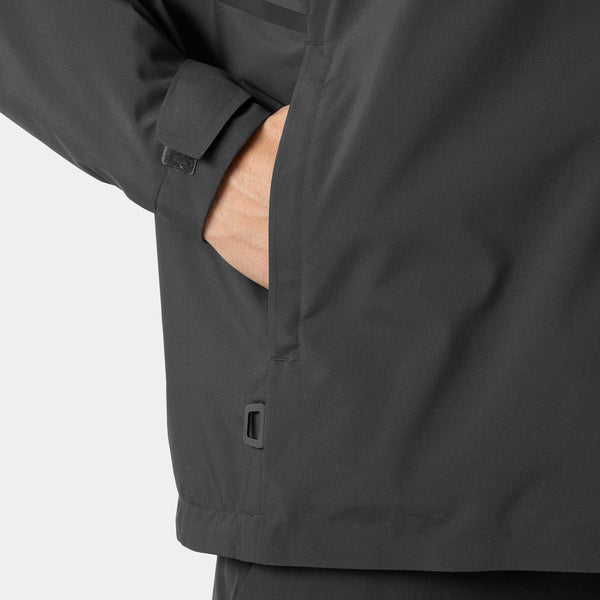HP RACING LIFALOFT HOOD JACKET, EBONY, XXL