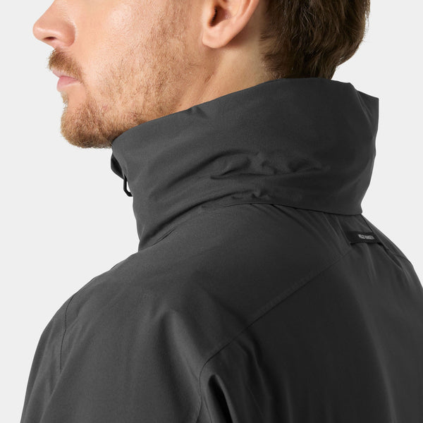 HP RACING LIFALOFT HOOD JACKET, EBONY, XXL