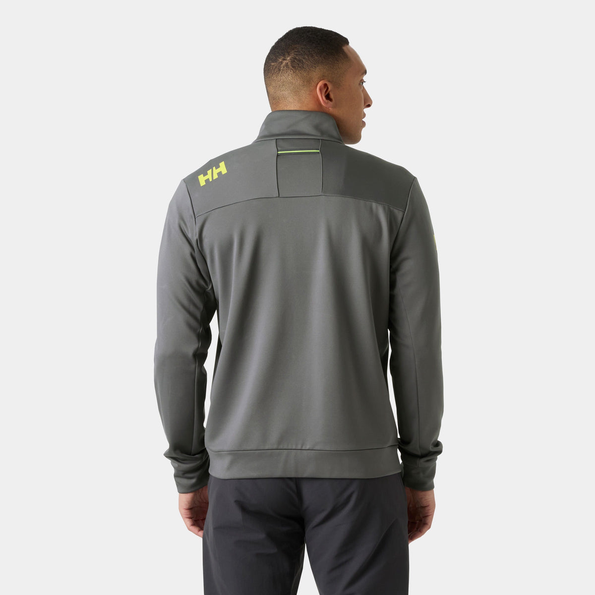 CREW FLEECE JACKET, THUNDER GRE, XXL