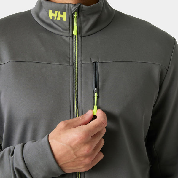 CREW FLEECE JACKET, THUNDER GRE, XXL