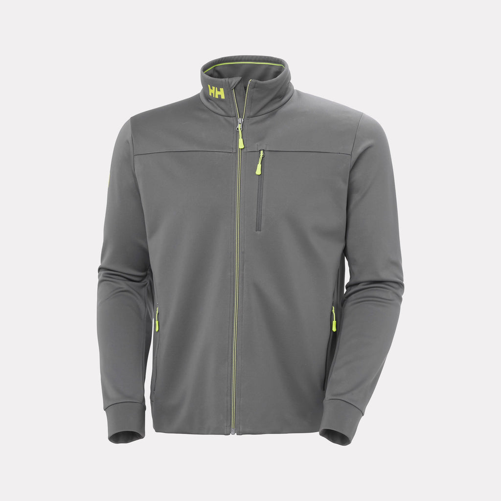 CREW FLEECE JACKET, THUNDER GRE, XXL