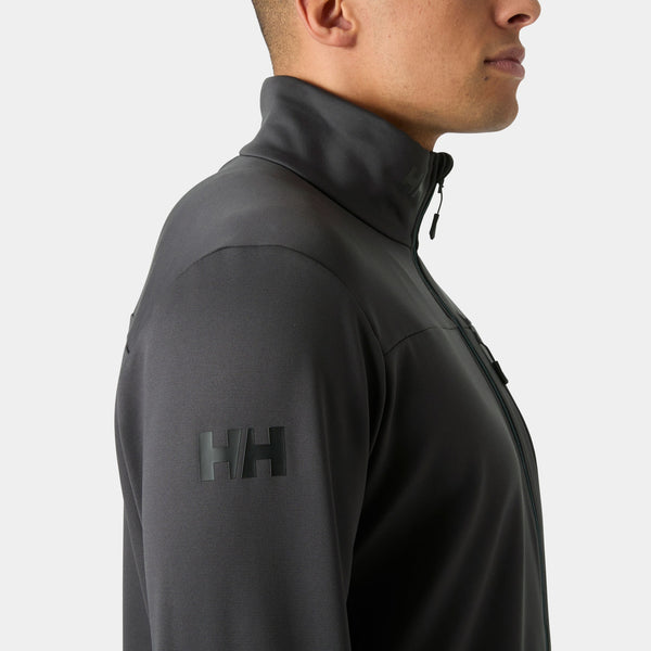 CREW FLEECE JACKET, EBONY, XXL