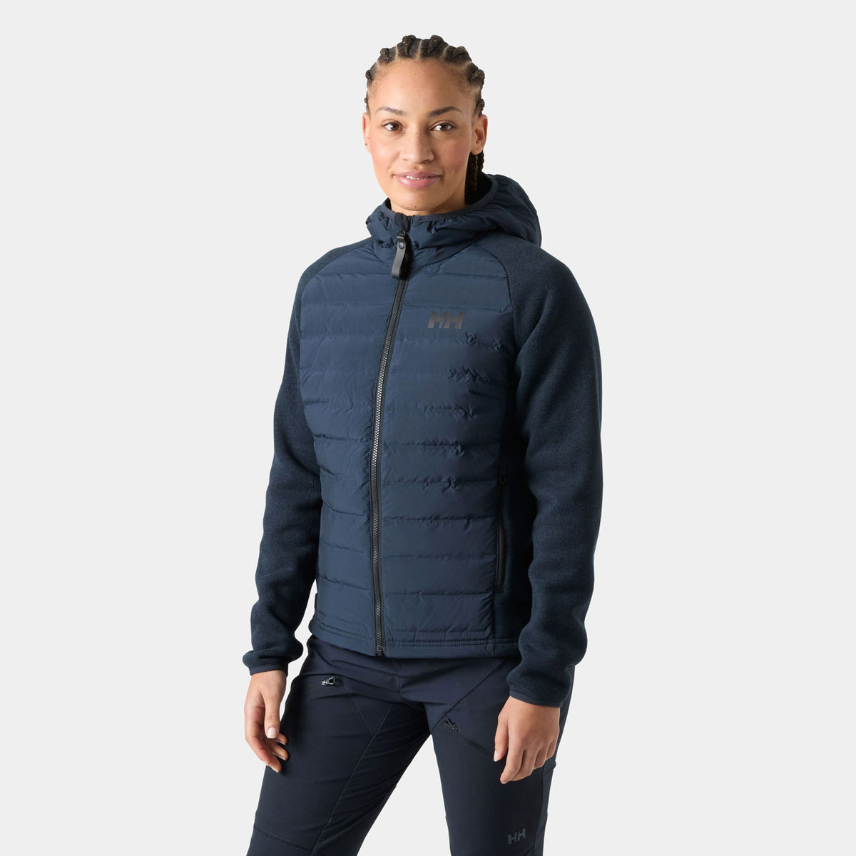 W SKAGEN HYBRID KNIT INSULATOR, NAVY, L Main image