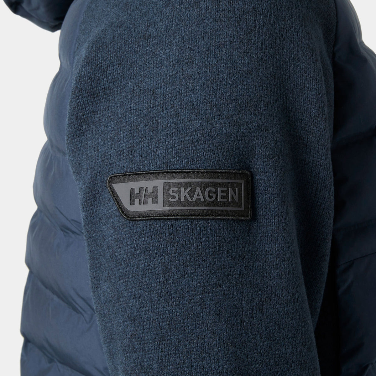 W SKAGEN HYBRID KNIT INSULATOR, NAVY, L