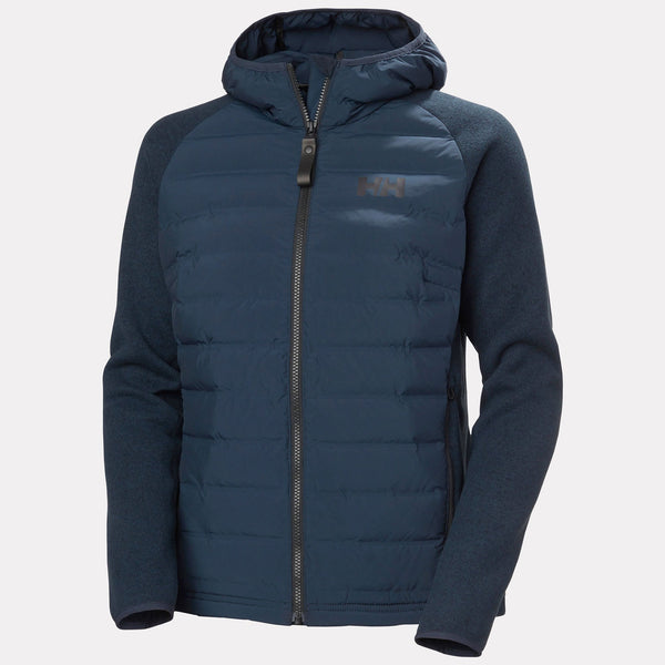 W SKAGEN HYBRID KNIT INSULATOR, NAVY, L
