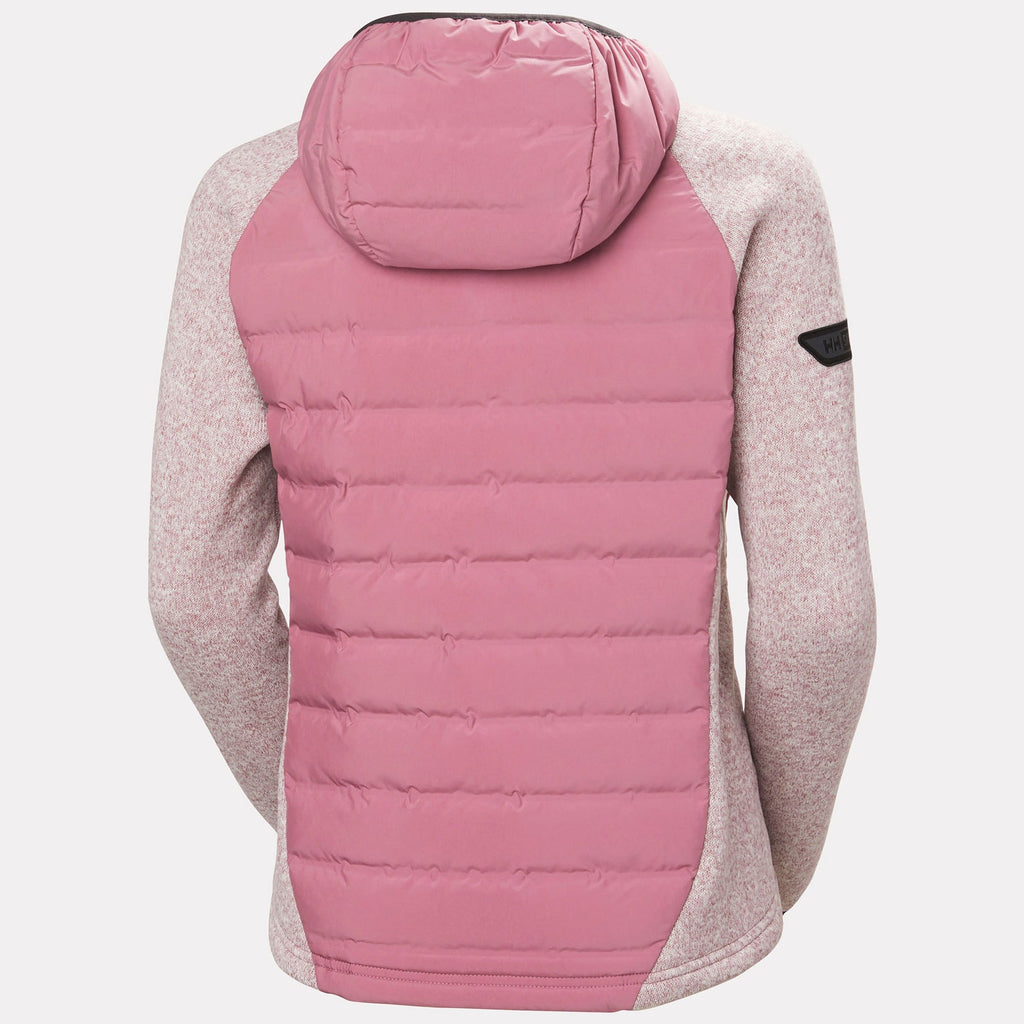 W SKAGEN HYBRID KNIT INSULATOR, WILDBERRY, L