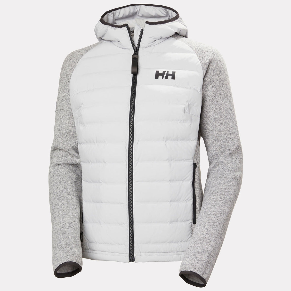 W SKAGEN HYBRID KNIT INSULATOR, GREY FOG, L