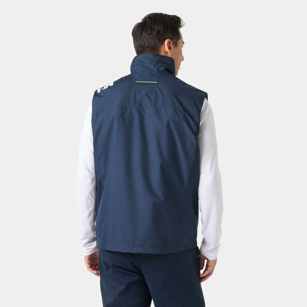 CREW PILE VEST, NAVY, XXL