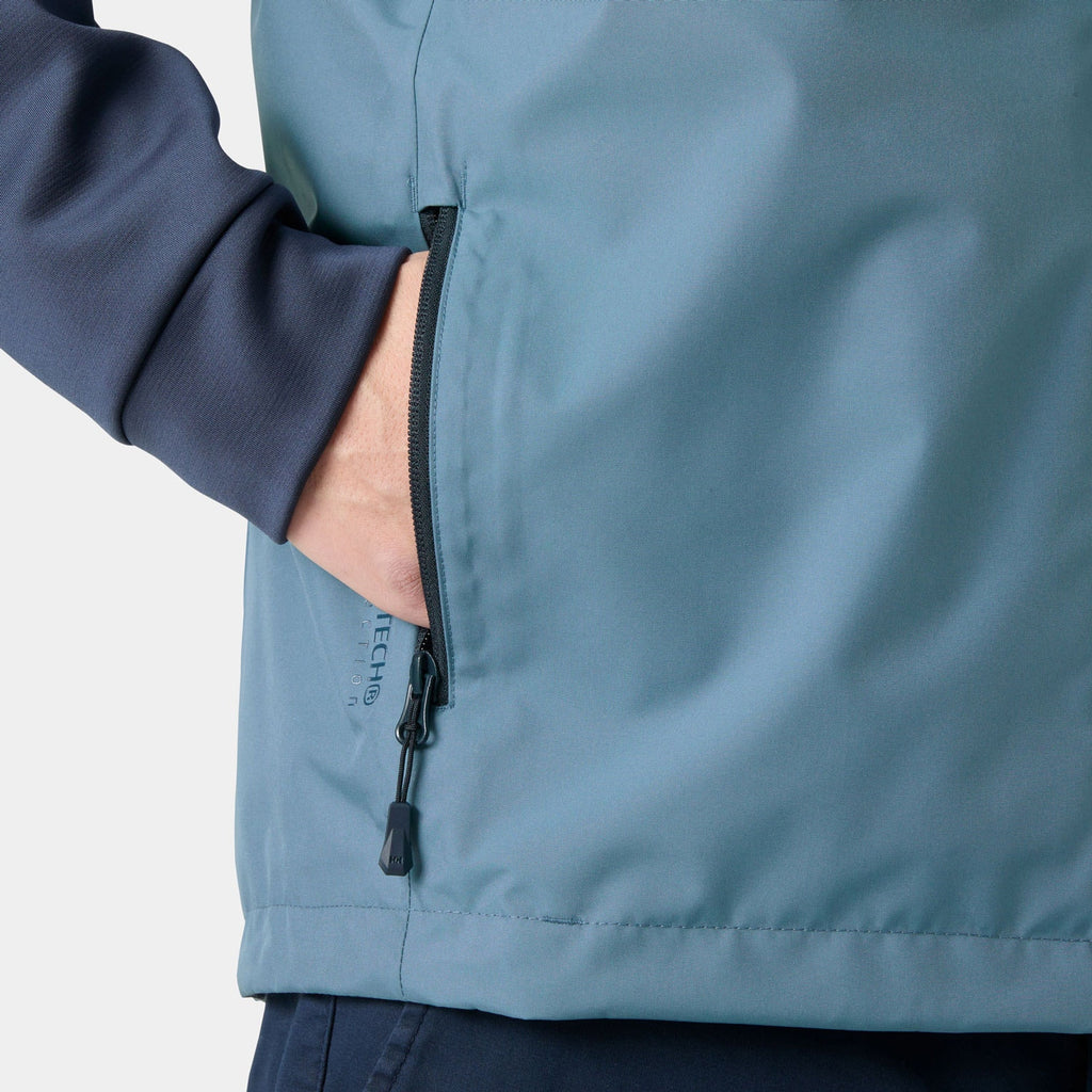 CREW PILE VEST, WASHED NAVY, XXL