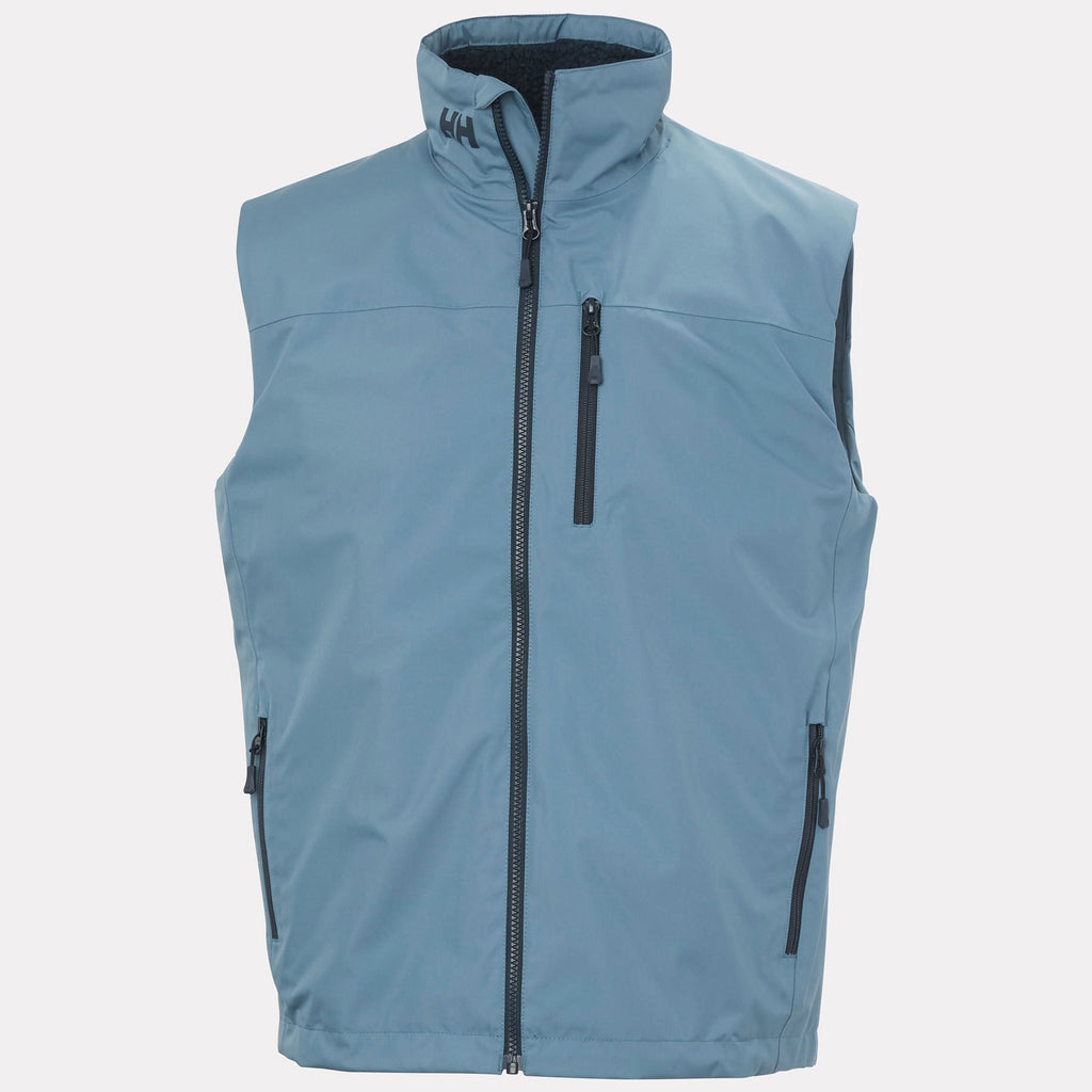 CREW PILE VEST, WASHED NAVY, XXL
