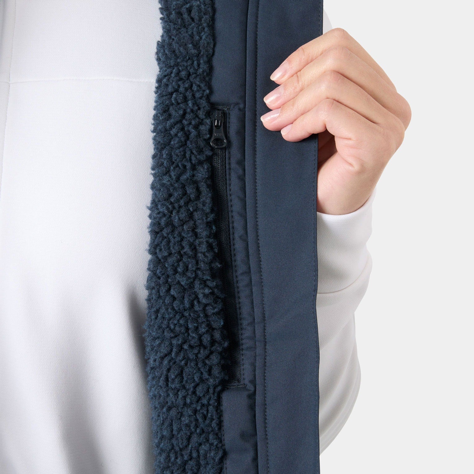 Women's Crew Pile Vest Secondary image