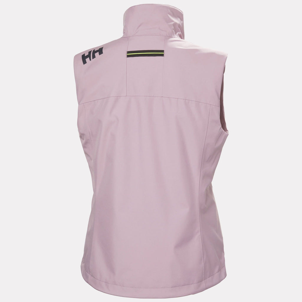 W CREW PILE VEST, PURPLE CLAY, L
