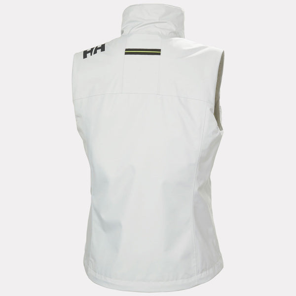 W CREW PILE VEST, GREY FOG, L
