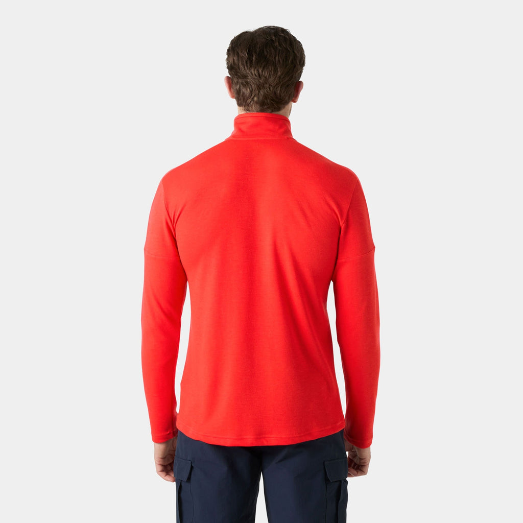 HP 1/2 ZIP PULLOVER, ALERT RED, XXL