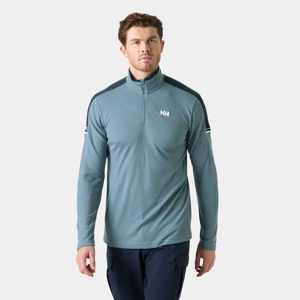 HP 1/2 ZIP PULLOVER, WASHED NAVY, XXL