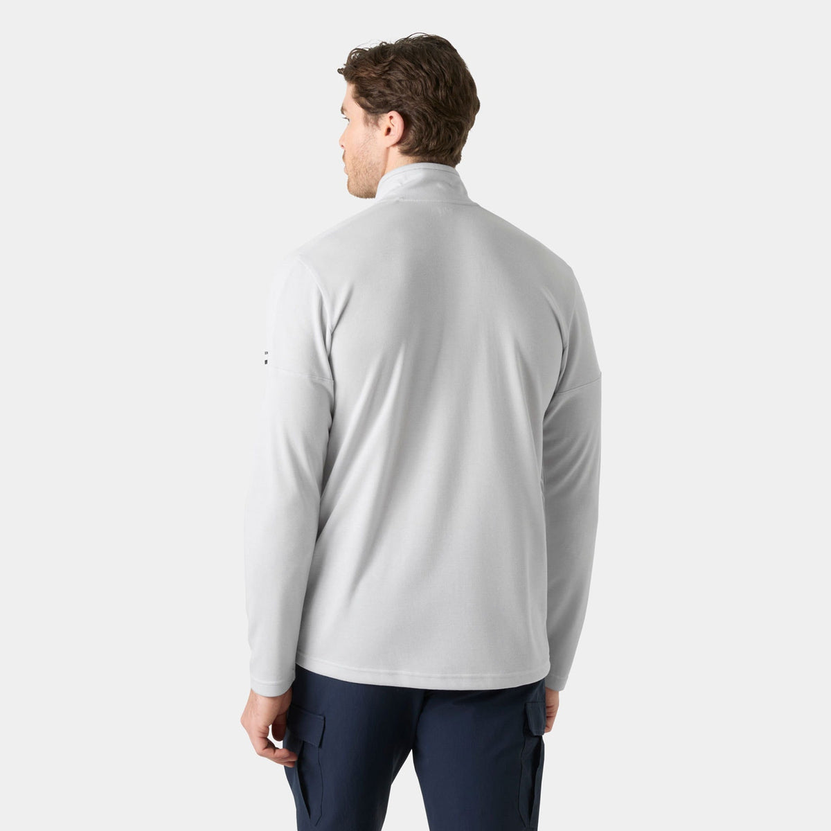 HP 1/2 ZIP PULLOVER, GREY FOG, XXL