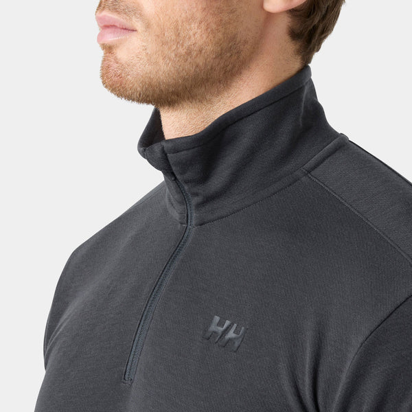 HP 1/2 ZIP PULLOVER, EBONY, XXL
