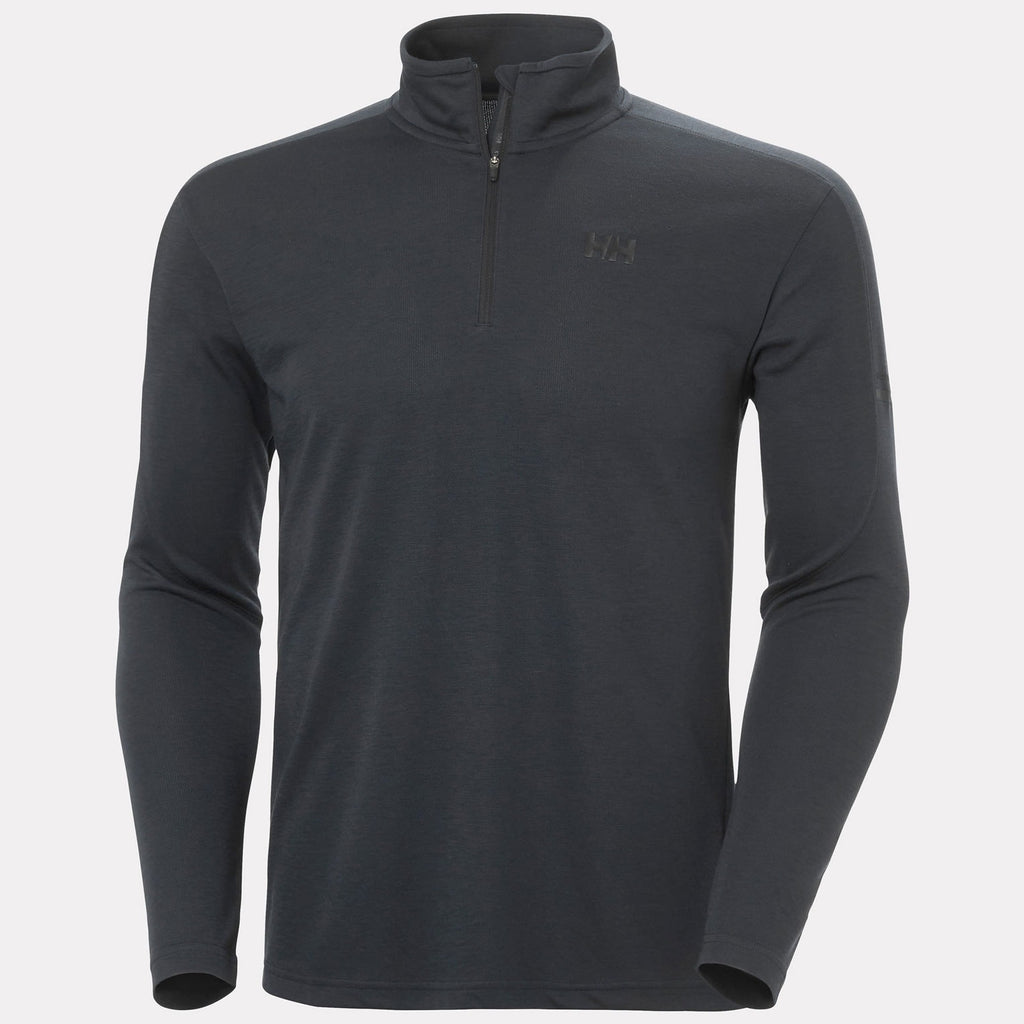 HP 1/2 ZIP PULLOVER, EBONY, XXL