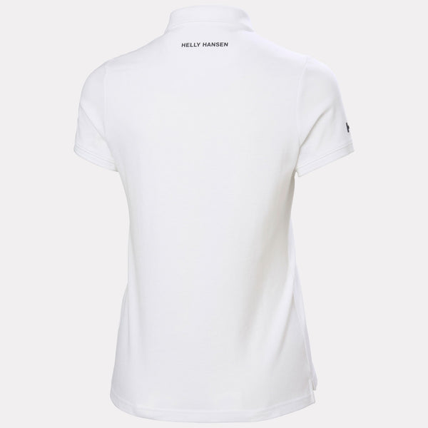 W CREW POLO PIQUE, WHITE, XXXL