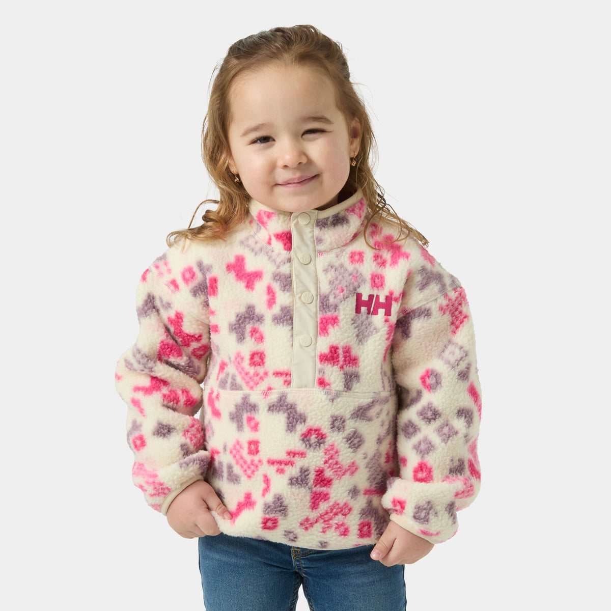 K FROSTY PILE SWEATER, CREAM AOP, 86/1