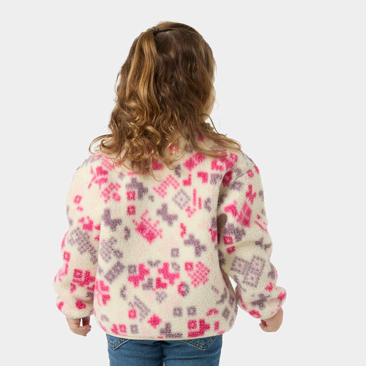 K FROSTY PILE SWEATER, CREAM AOP, 86/1