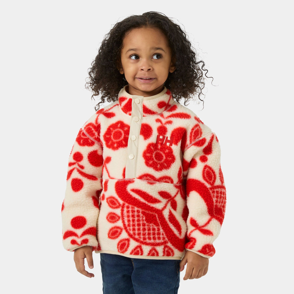 K FROSTY PILE SWEATER, ALERT RED A, 86/1