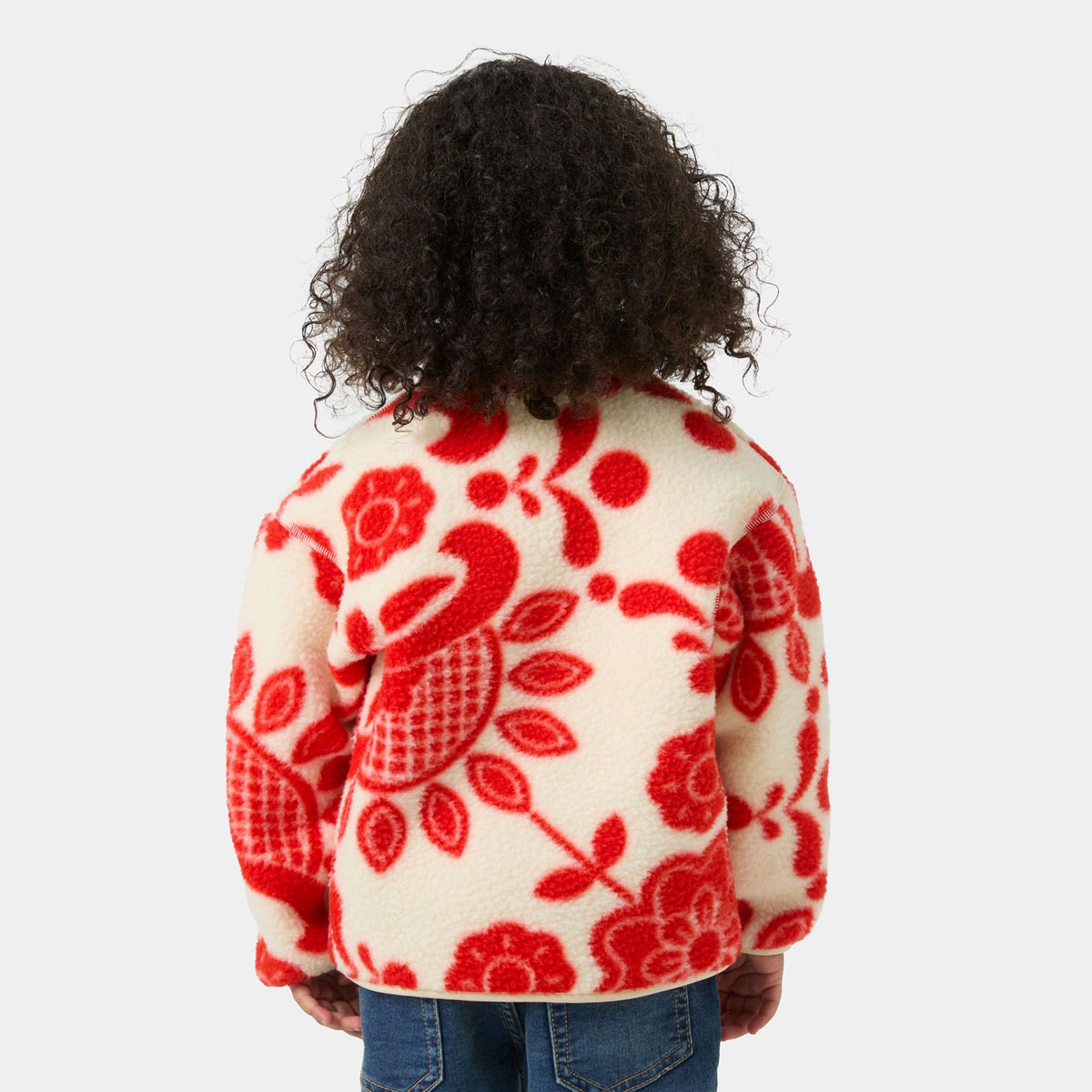 K FROSTY PILE SWEATER, ALERT RED A, 86/1