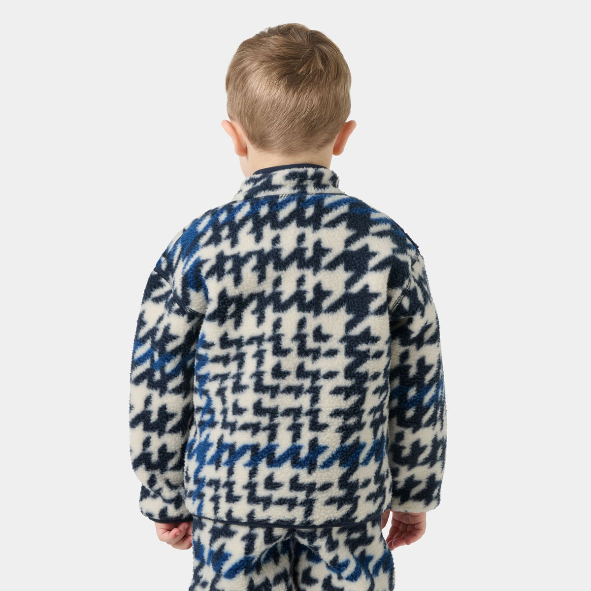 K FROSTY PILE SWEATER, NAVY AOP, 86/1