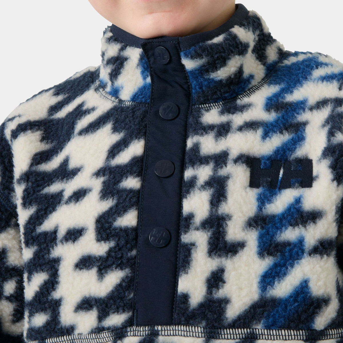 K FROSTY PILE SWEATER, NAVY AOP, 86/1